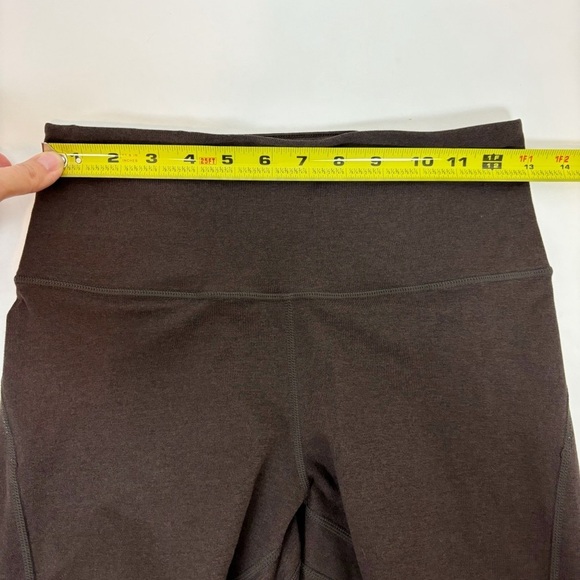 WellBeing + BeingWell LoungeWell Ashe 7/8 Legging in Chocolate Brown Size M - Picture 8 of 10